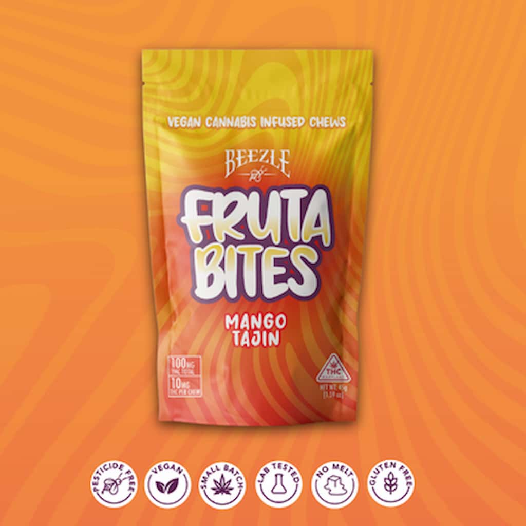 Mango Tajin Fruta Bites